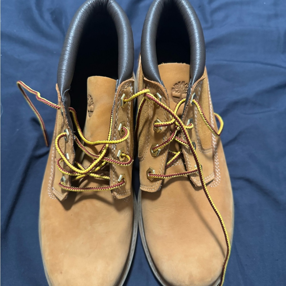 Timberland womens Tan Leather Boots